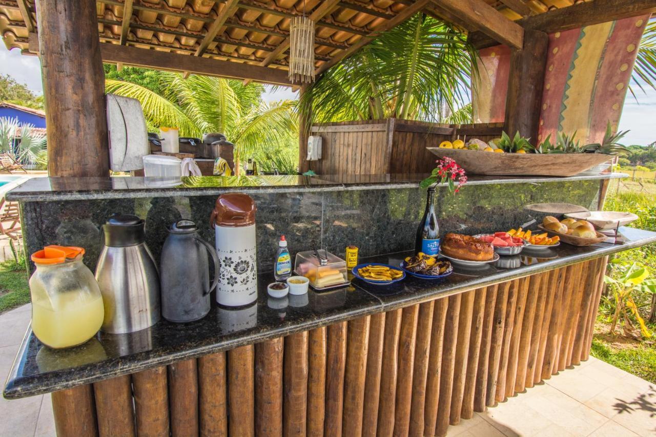 Paraiso Azul Com Vistas Maravilhosas Cumuruxatiba Luaran gambar