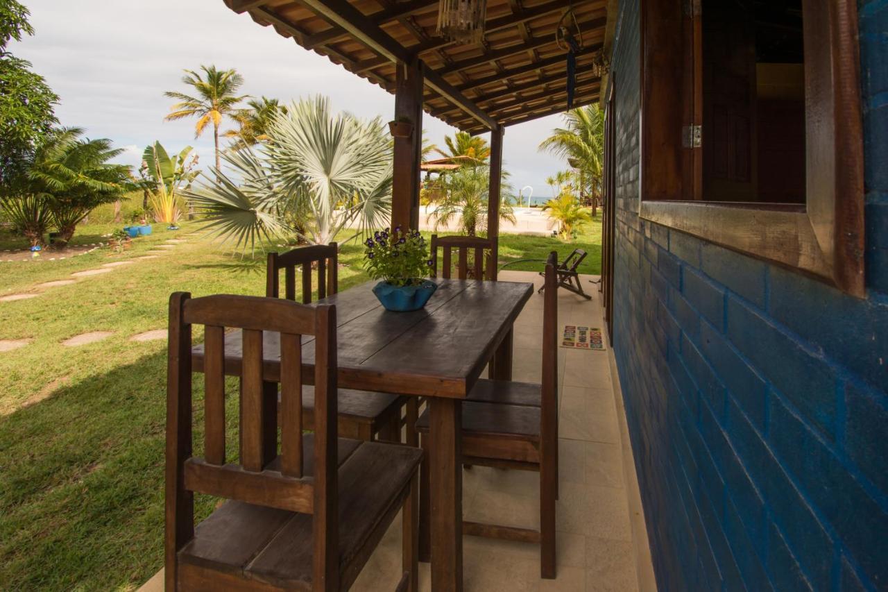 Paraiso Azul Com Vistas Maravilhosas Cumuruxatiba Luaran gambar
