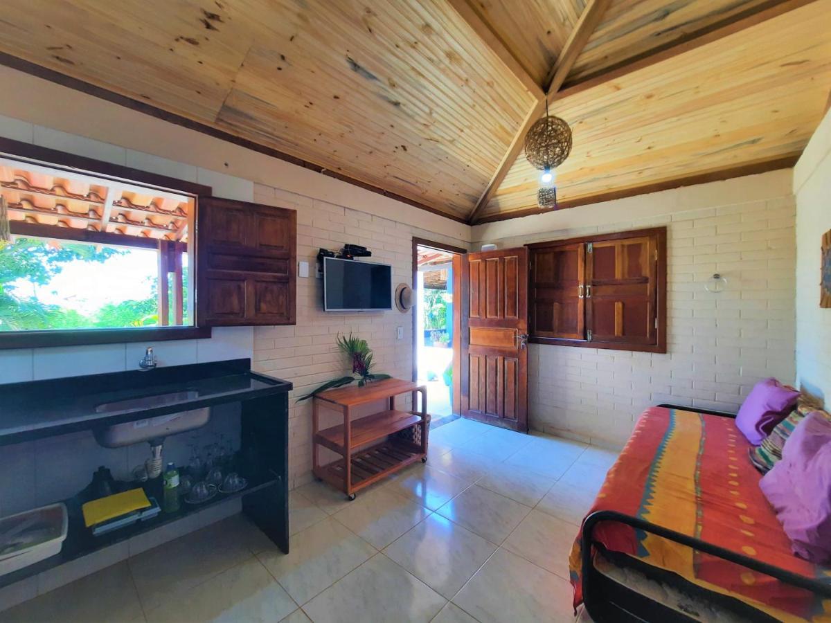 Paraiso Azul Com Vistas Maravilhosas Cumuruxatiba Luaran gambar