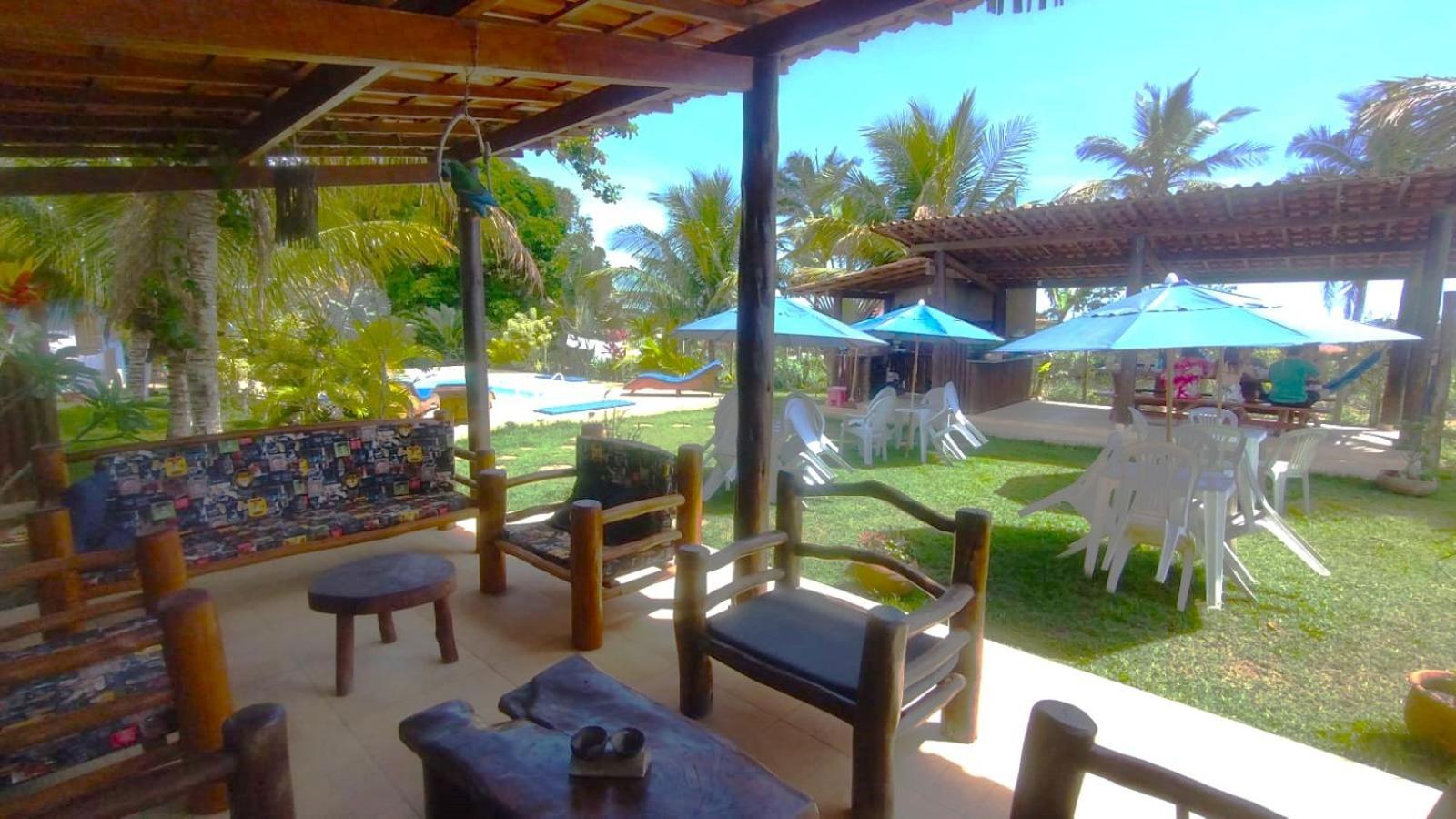 Paraiso Azul Com Vistas Maravilhosas Cumuruxatiba Luaran gambar