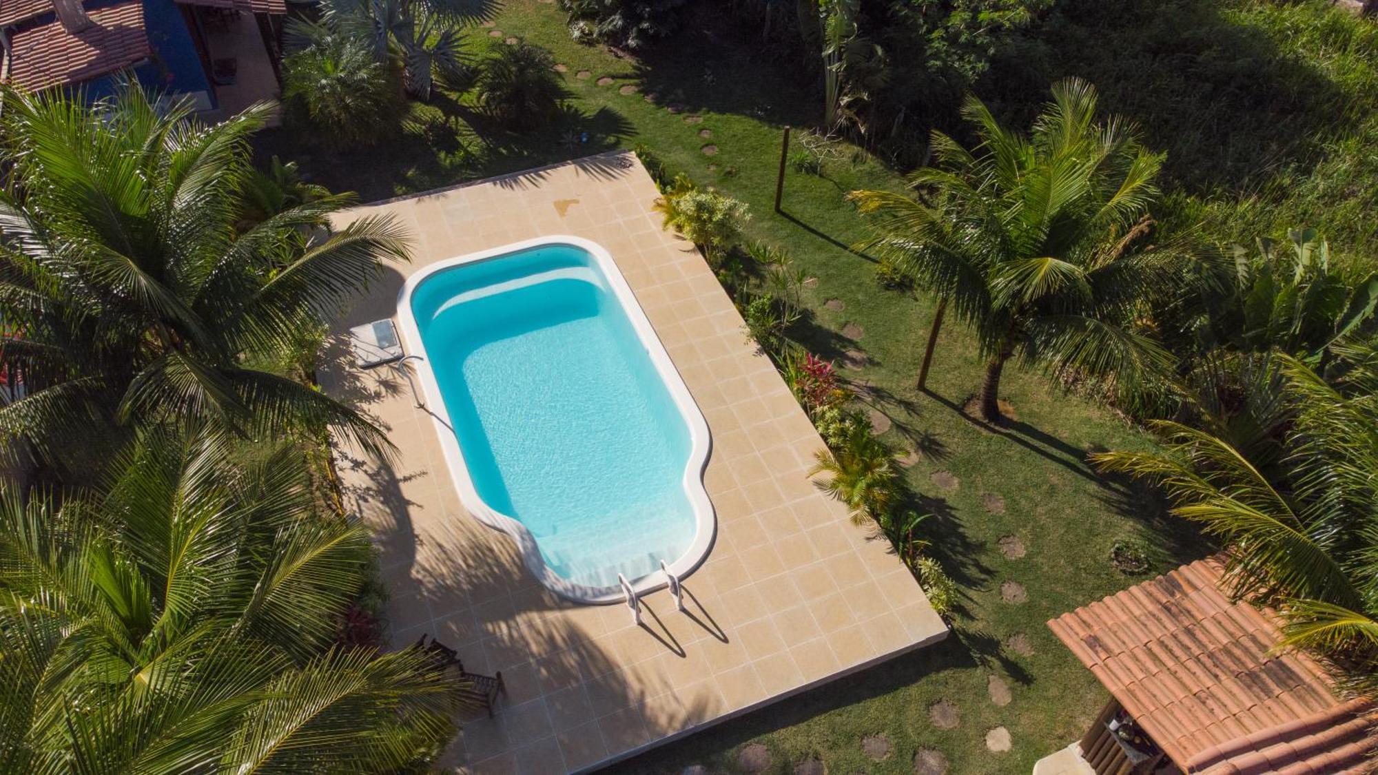 Paraiso Azul Com Vistas Maravilhosas Cumuruxatiba Luaran gambar