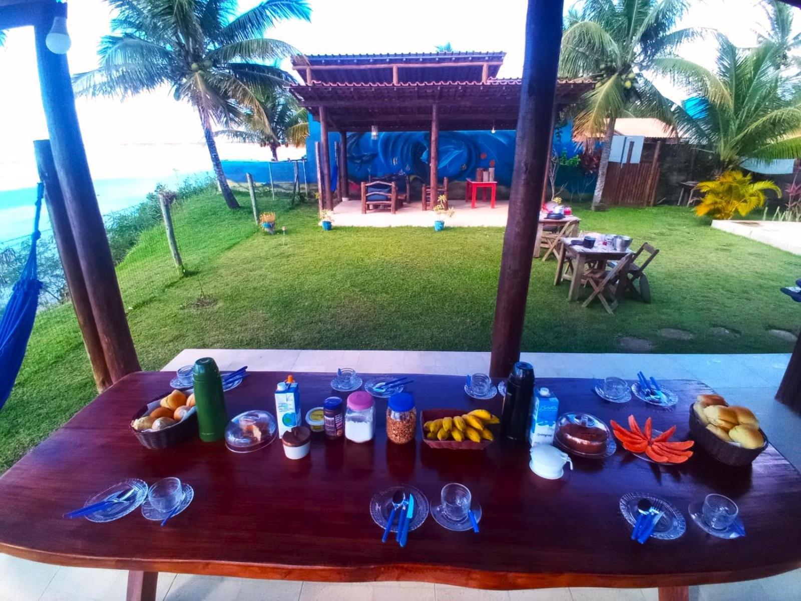 Paraiso Azul Com Vistas Maravilhosas Cumuruxatiba Luaran gambar