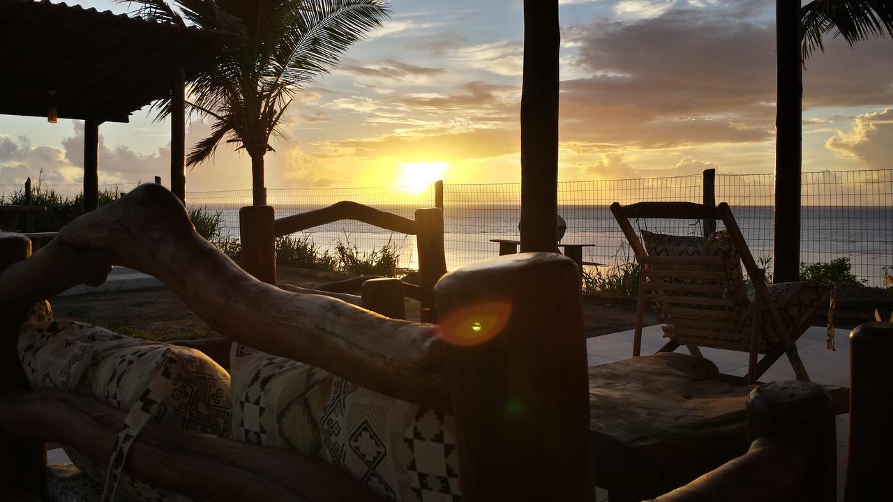 Paraiso Azul Com Vistas Maravilhosas Cumuruxatiba Luaran gambar