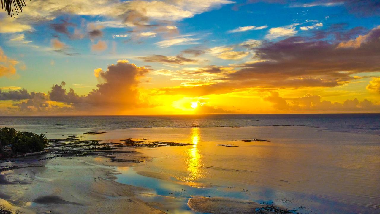 Paraiso Azul Com Vistas Maravilhosas Cumuruxatiba Luaran gambar