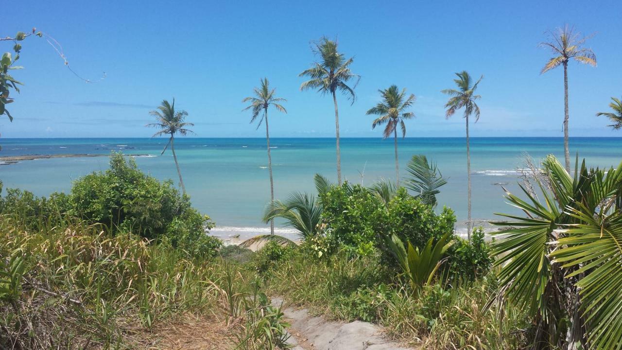 Paraiso Azul Com Vistas Maravilhosas Cumuruxatiba Luaran gambar