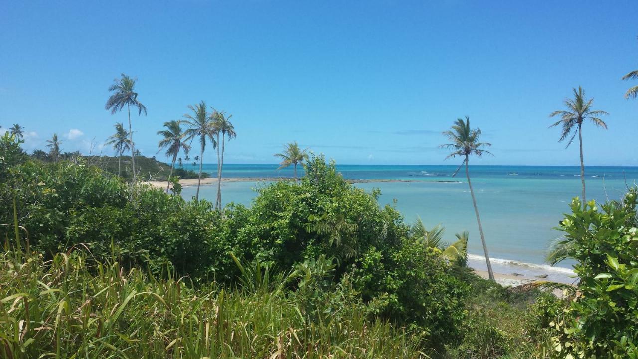 Paraiso Azul Com Vistas Maravilhosas Cumuruxatiba Luaran gambar